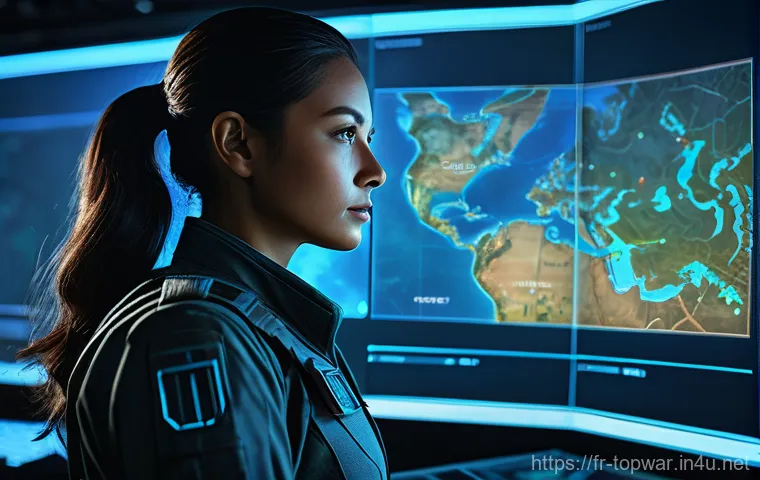 top war 통합 서버 공략 - **Prompt 1: Strategic Observation in a Merged World**
    A focused male or female military strategi...