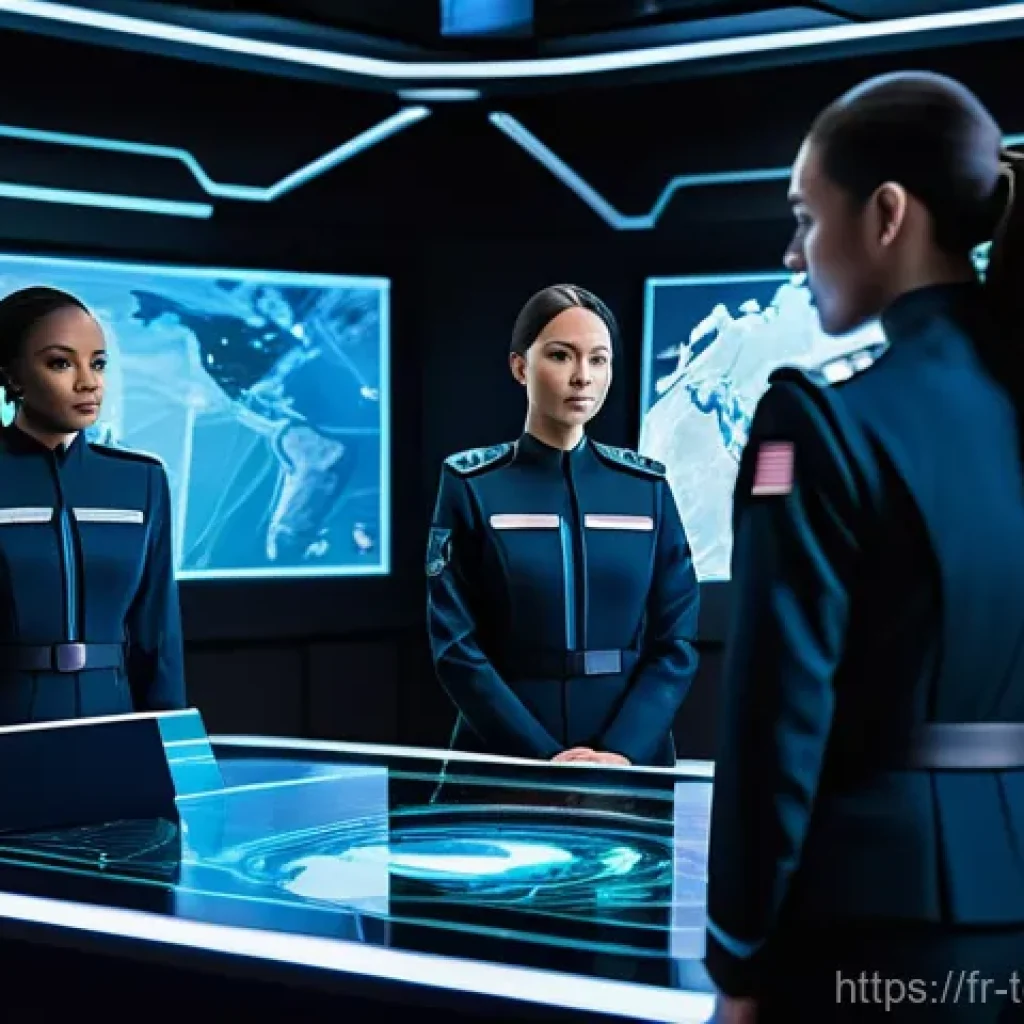 top war 리더십 증가 방법 - **Prompt:** An inspiring female commander, wearing a sharp, dark-colored tactical uniform with intri...